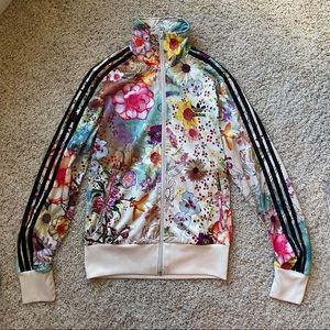 Floral Adidas Jacket